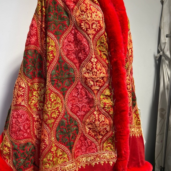 Pashmina shawl stole scarf for women | Wedding shawl | Bridal shawl | Shawl for - Picture 4 of 8